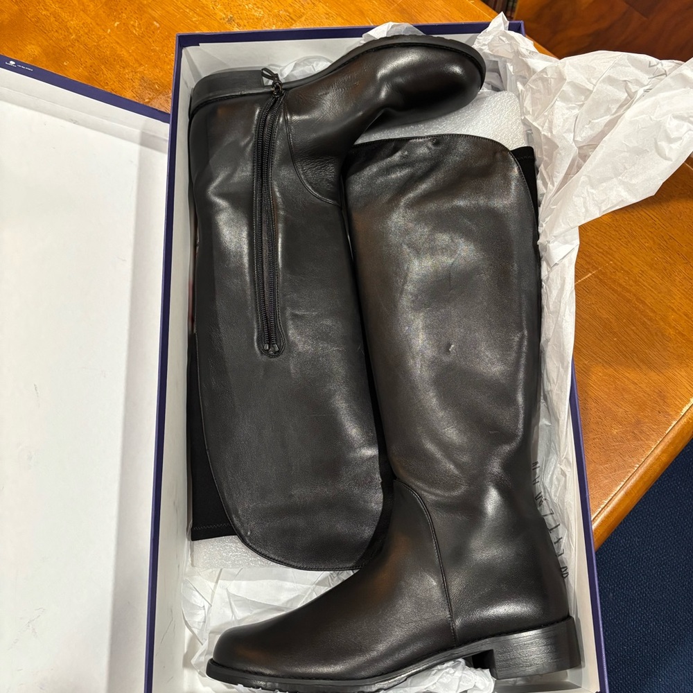 Black Stuart Weitzman boots
